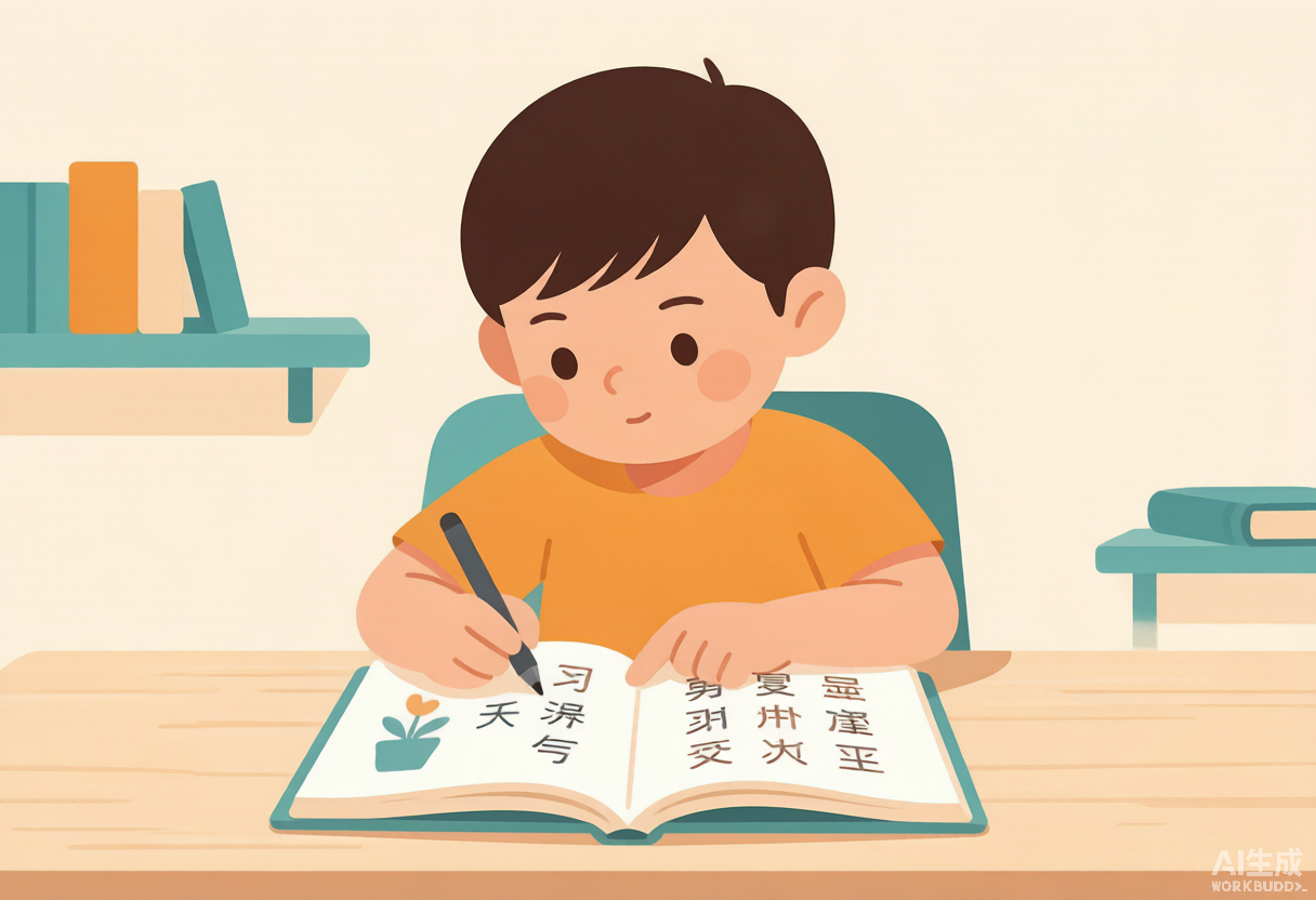 孩子抄写总出错，先别骂粗心，看看这几个视觉信号 配图