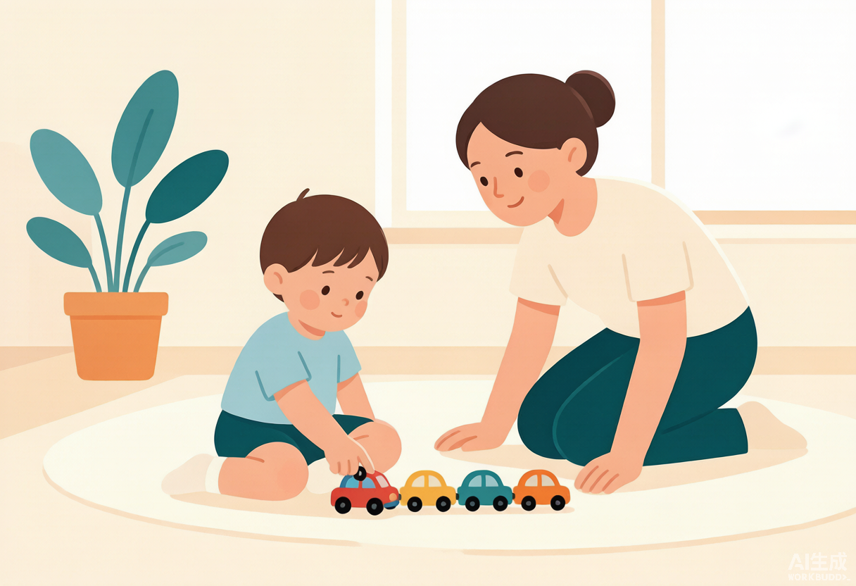 孩子总把车排成一排反复转轮子 这可能是个早期信号