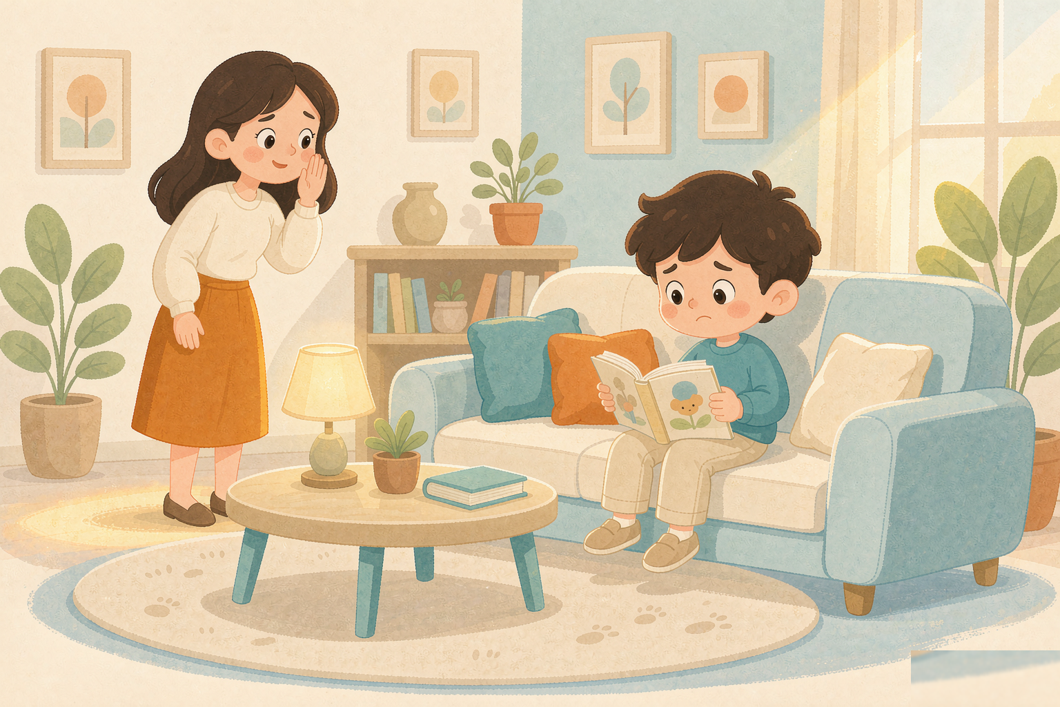 孩子一喊他写作业就「啊？你说啥」、应一声人却不动，先别急着说他态度差，他可能在用「假装没听见」躲那点累 配图