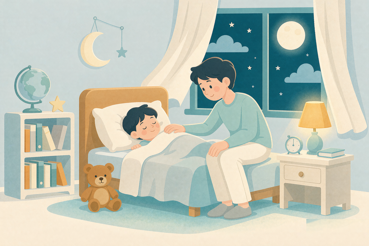 孩子一睡着就哭醒、梦里喊别骂我，先别急着说是做噩梦，白天憋住的情绪可能在夜里找了出口 配图